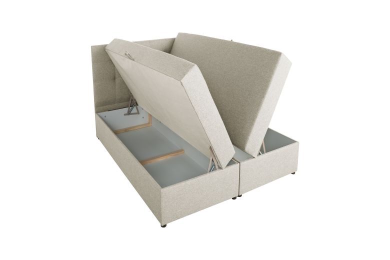Boxspring bed 160x200 - Amore (With storage box)