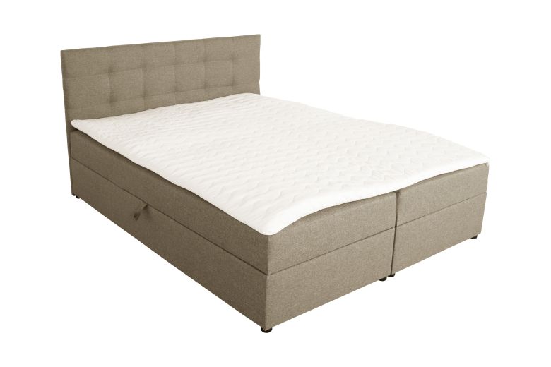 Boxspring bed 180x200 - Amore (With storage box)