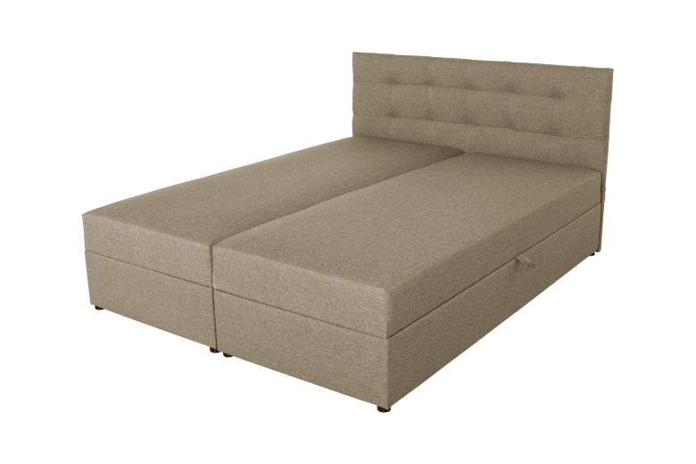 Boxspring bed 180x200 - Amore (With storage box)