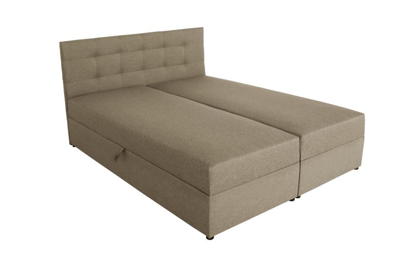 Boxspring bed 180x200 - Amore (With storage box)
