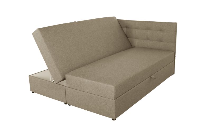 Boxspring bed 180x200 - Amore (With storage box)