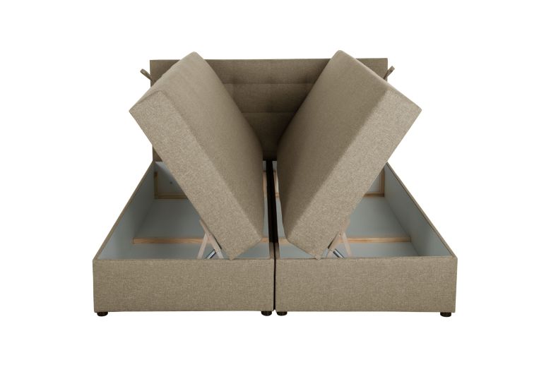 Boxspring bed 180x200 - Amore (With storage box)