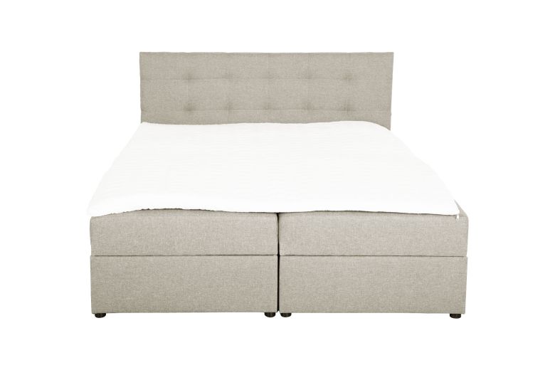 Boxspring bed 180x200 - Amore (Pull-out with storage box)