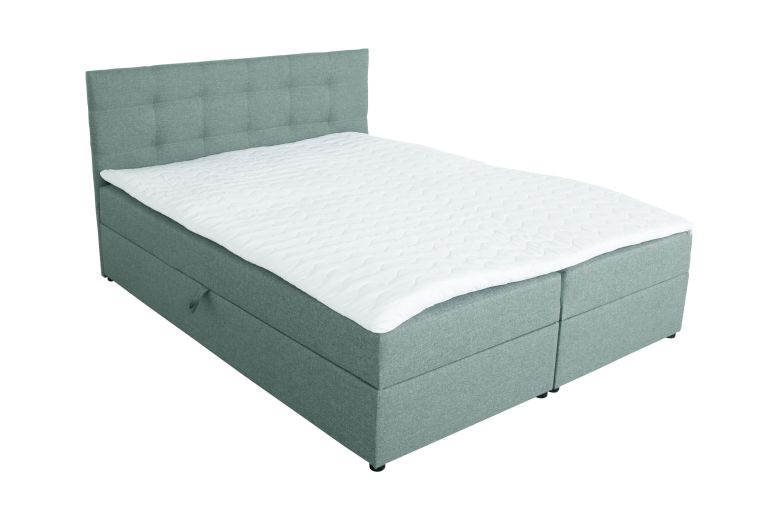 Boxspring bed 180x200 - Amore (With storage box)