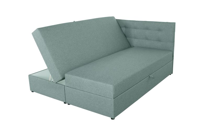 Boxspring bed 180x200 - Amore (With storage box)