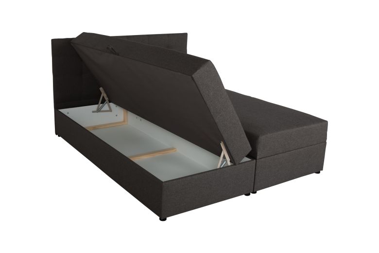 Boxspring bed 180x200 - Amore (With storage box)