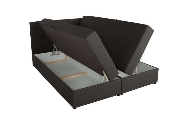 Boxspring bed 180x200 - Amore (With storage box)