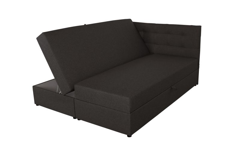 Boxspring bed 180x200 - Amore (With storage box)