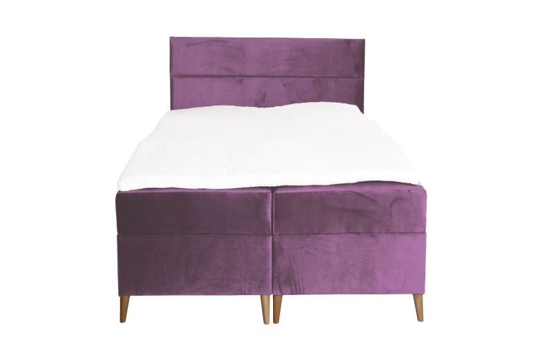 Boxspring bed 160x200 - Santa (With storage box)