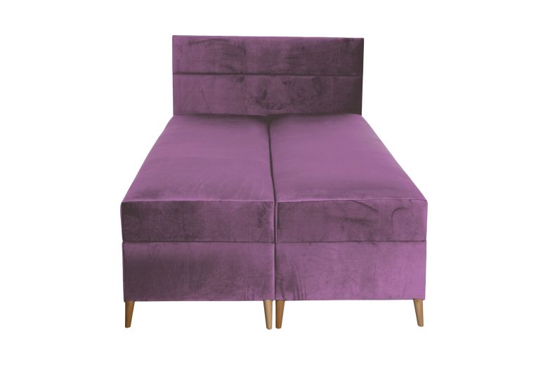 Boxspring bed 160x200 - Santa (With storage box)