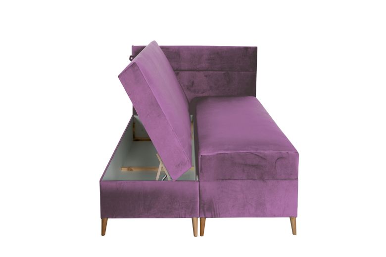 Boxspring bed 160x200 - Santa (With storage box)