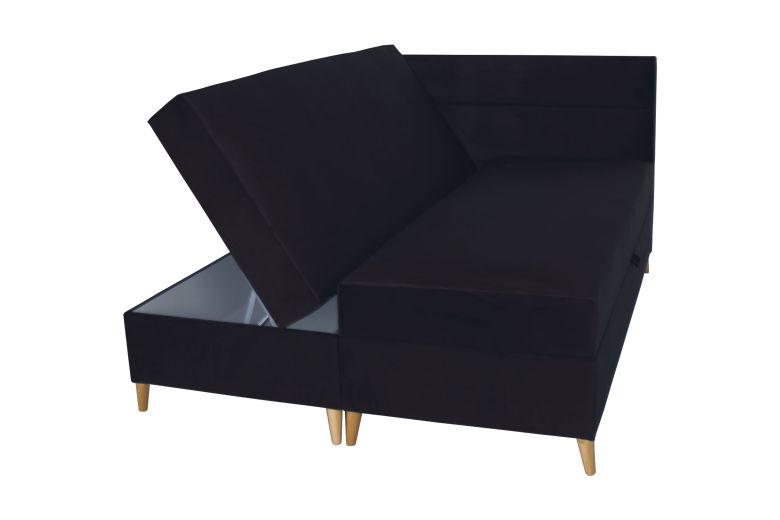 Boxspring bed 180x200 - Santa (With storage box)