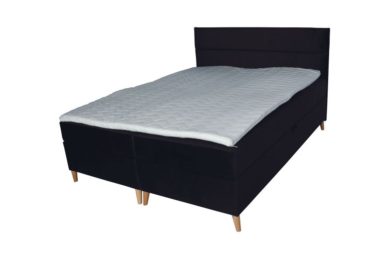 Boxspring bed 180x200 - Santa (With storage box)