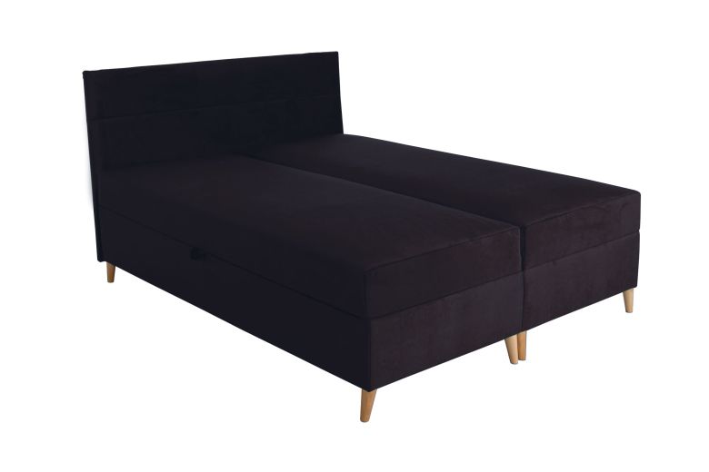 Boxspring bed 180x200 - Santa (With storage box)