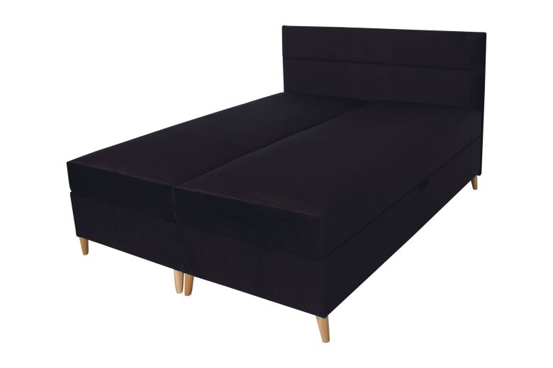 Boxspring bed 180x200 - Santa (With storage box)