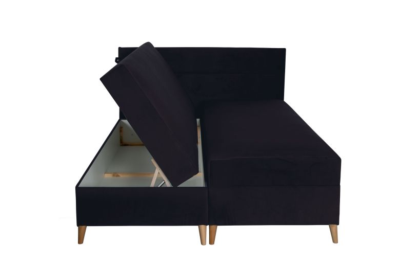 Boxspring bed 180x200 - Santa (With storage box)