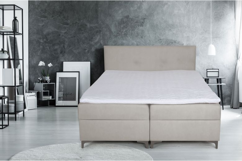 Boxspring bed 180x200 - Sigma (With storage box)