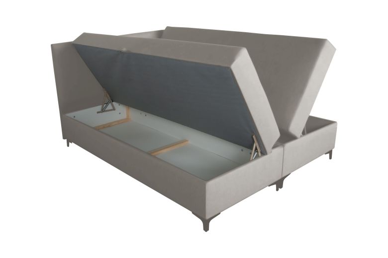 Boxspring bed 180x200 - Sigma (With storage box)