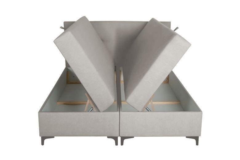 Boxspring bed 180x200 - Sigma (With storage box)