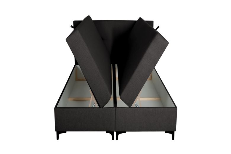 Boxspring bed 160x200 - Sigma (With storage box)