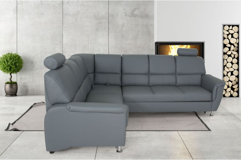 Corner sofa XL - San Diego (Pull-out with storage box)