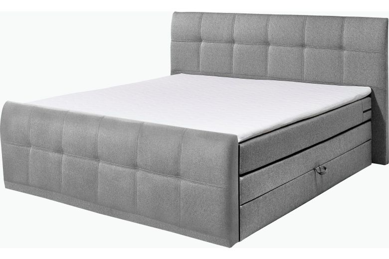 Boxspring bed 180x200 - Sacramento (With storage box)