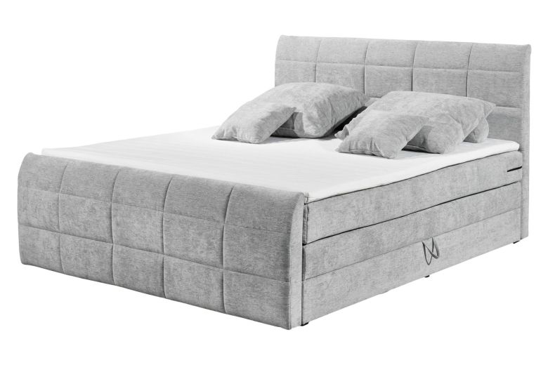 Boxspring bed 180x200 - Sacramento (With storage box)