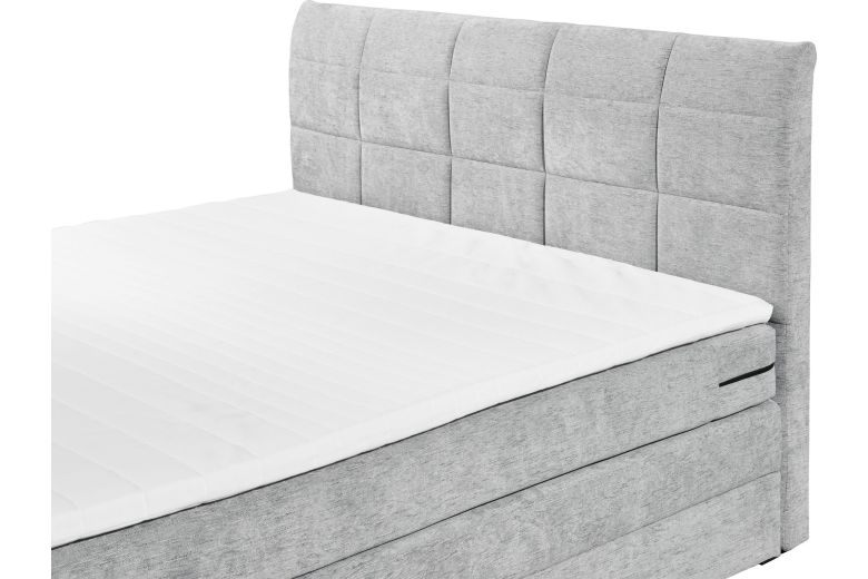 Boxspring bed 180x200 - Sacramento (With storage box)