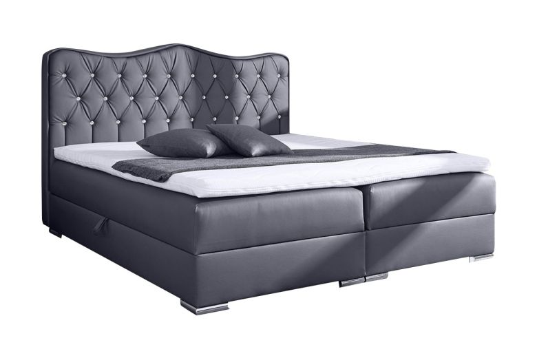 Boxspring bed 180x200 - Lea (With storage box)