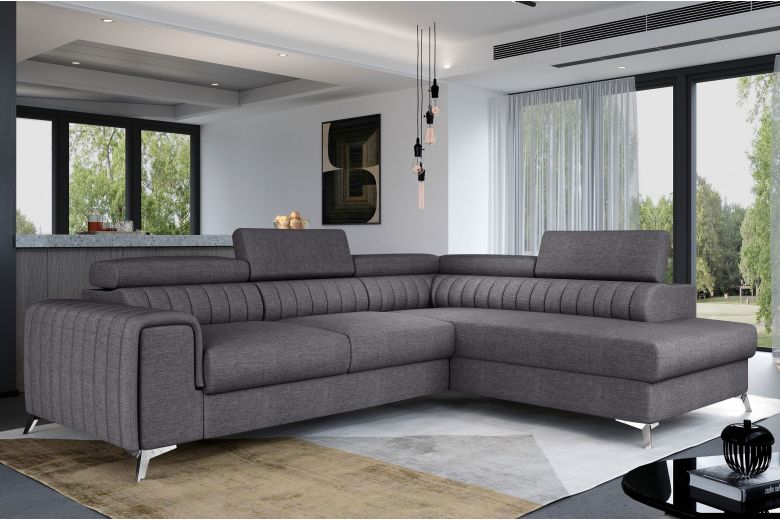 Corner sofa - Lairence (Pull-out with storage box)