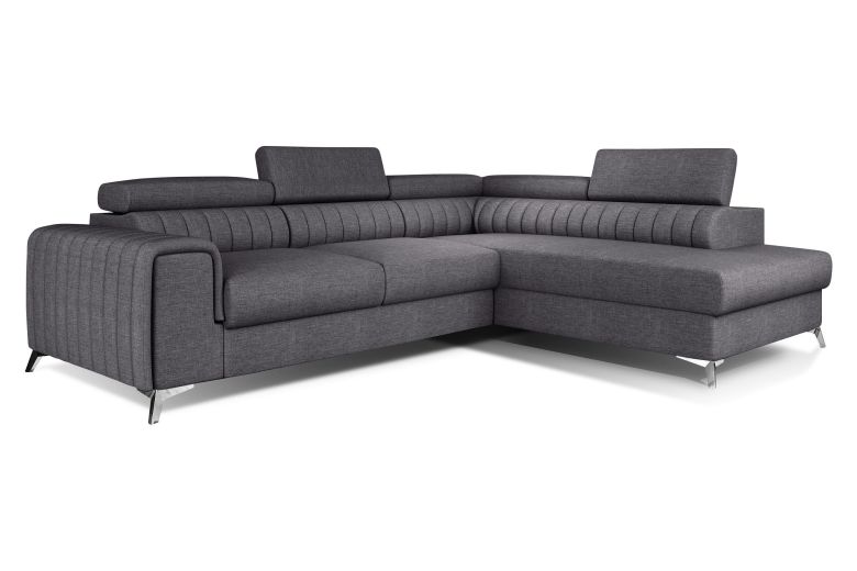 Corner sofa - Lairence (Pull-out with storage box)