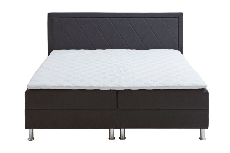 Boxspring bed 180x200 - Inte (With storage box)