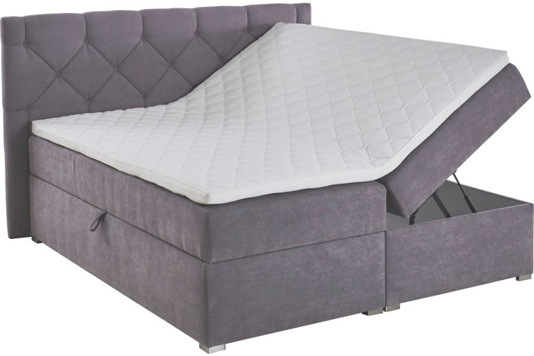 Boxspring bed 180x200 - Meike (With storage box)