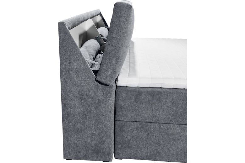 Boxspring bed 180x200 - Saga (With storage box)