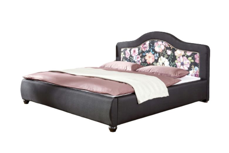 Upholstered bed 180x200 - Victoria (With storage box)