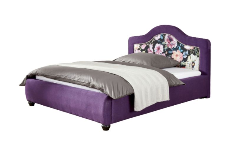 Upholstered bed 180x200 - Victoria (With storage box)