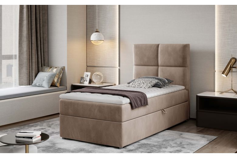 Boxspring bed - Rivia (With storage box)