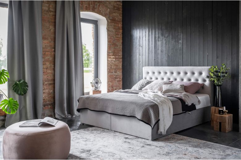 Boxspring bed - Loree (With storage box)