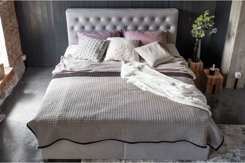 Boxspring bed - Loree (With storage box)