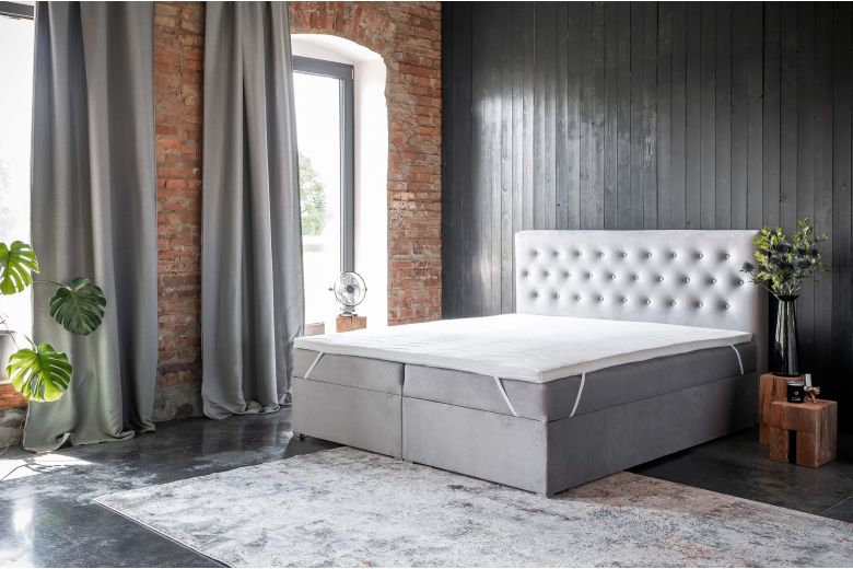 Boxspring bed - Loree (With storage box)