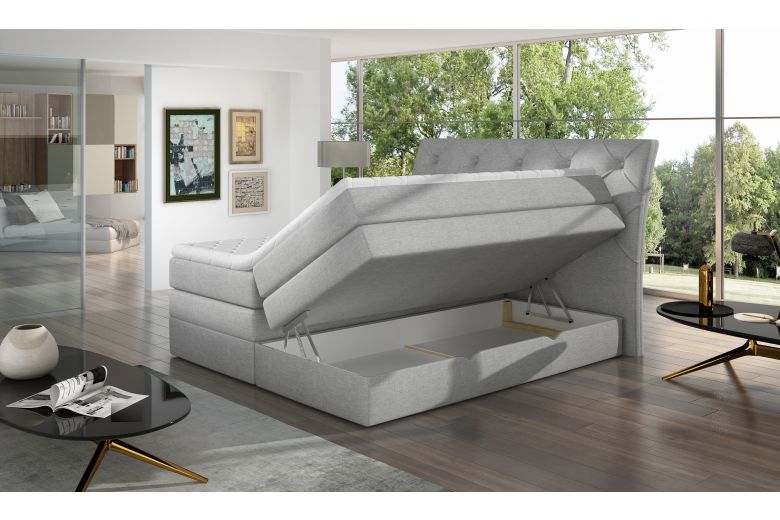 Boxspring bed - Mirabel (With storage box)