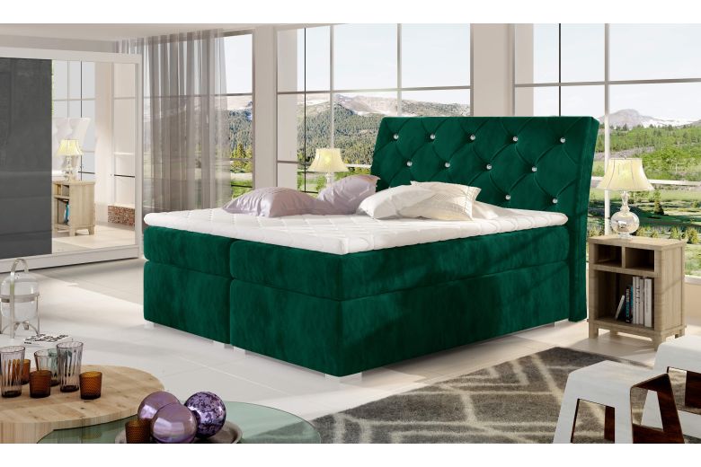 Boxspring bed - Balvin (With storage box)