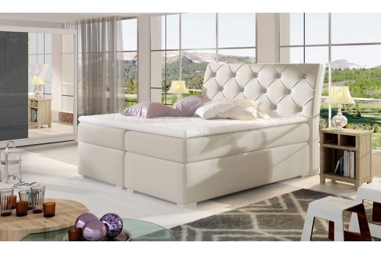 Boxspring bed - Balvin (With storage box)