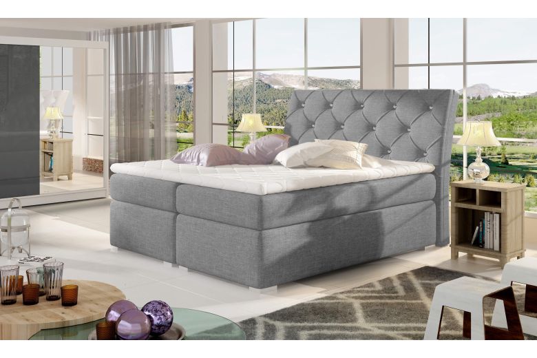Boxspring bed - Balvin (With storage box)