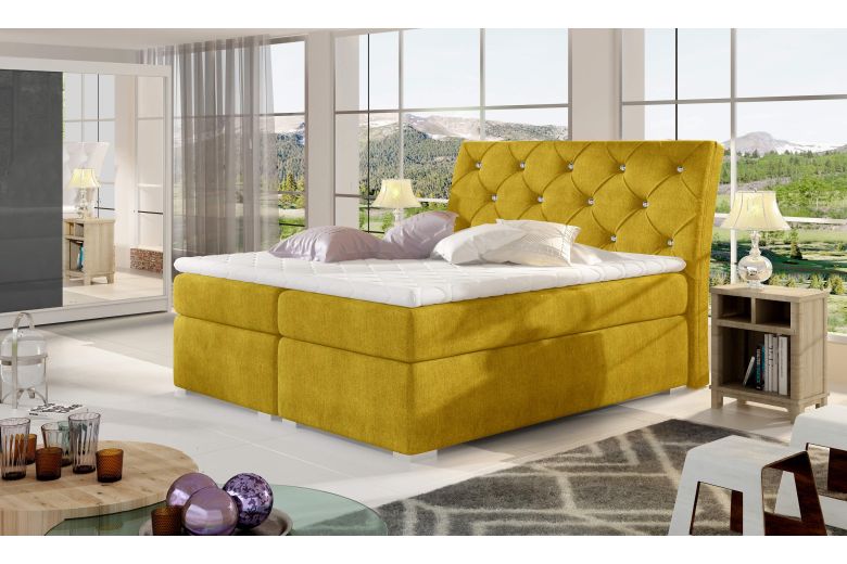 Boxspring bed - Balvin (With storage box)