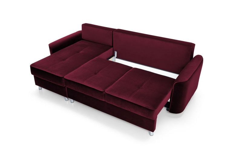 Corner sofa with changeable corner - Savoy (Pull-out with storage box)