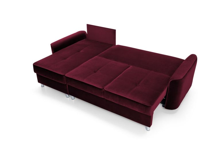 Corner sofa with changeable corner - Savoy (Pull-out with storage box)