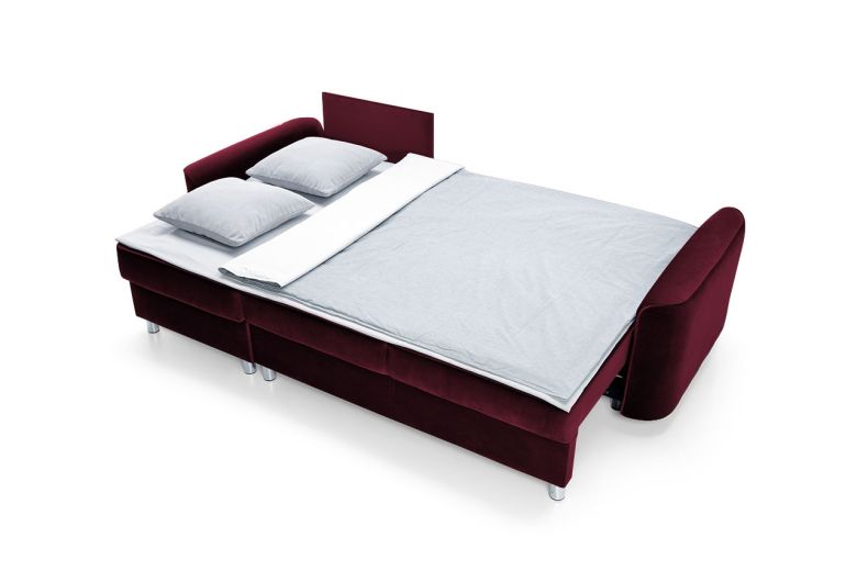 Corner sofa with changeable corner - Savoy (Pull-out with storage box)