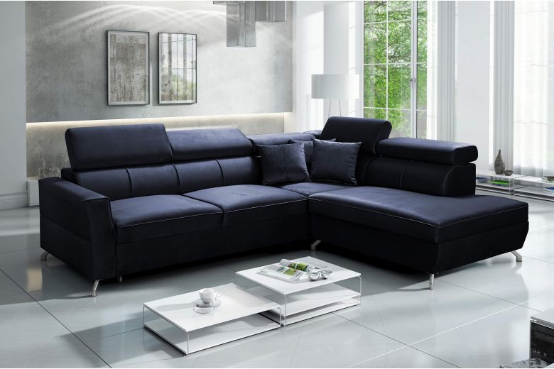 Corner sofa - Veneto III Mix (Pull-out with storage box)