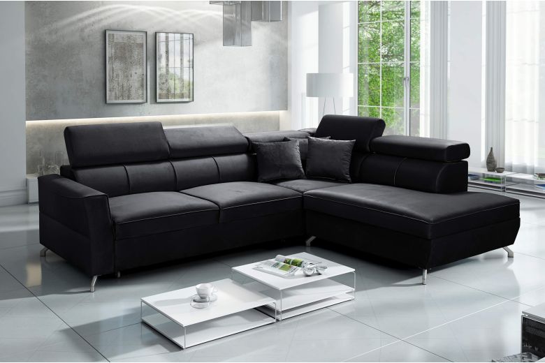Corner sofa - Veneto III Mix (Pull-out with storage box)